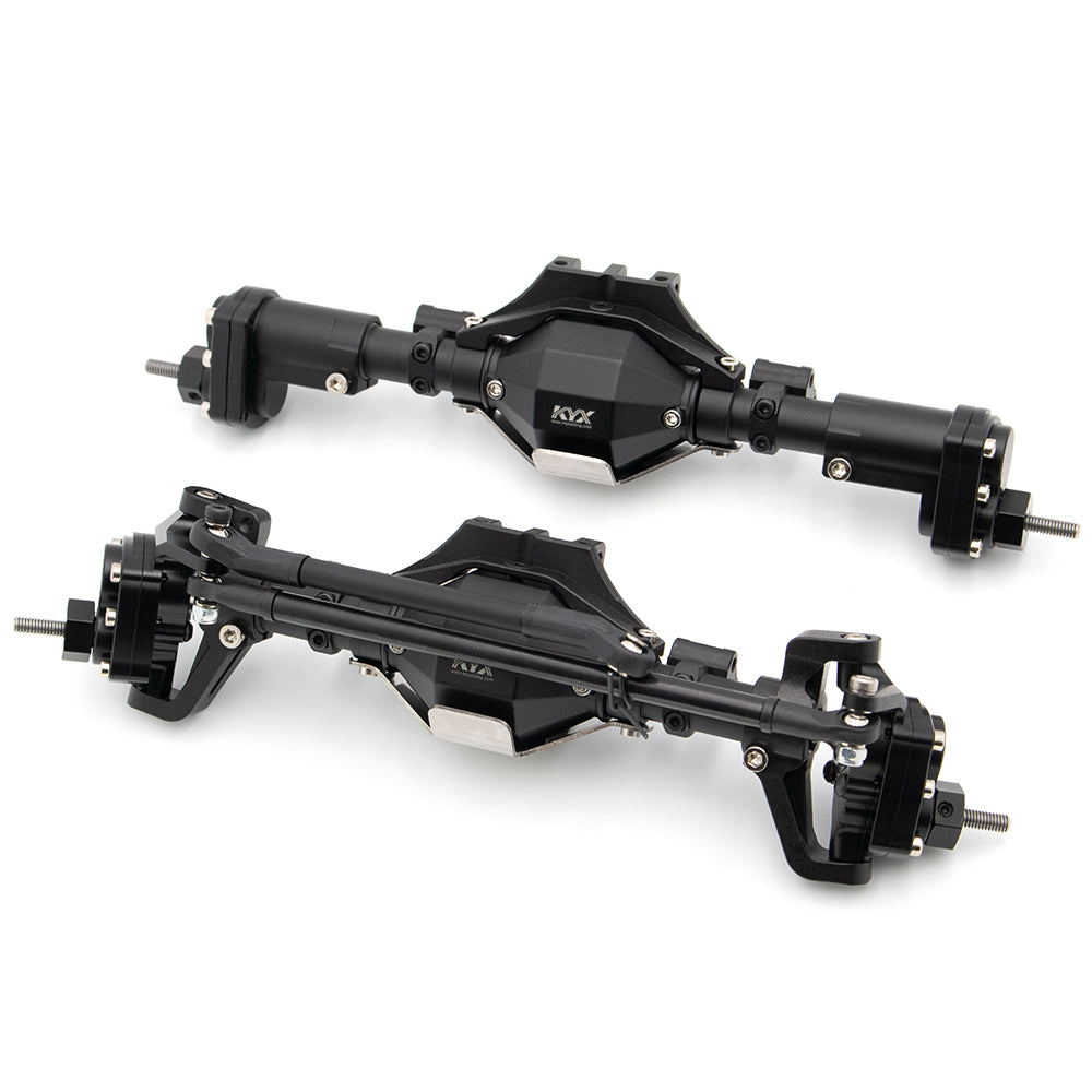 thumbnail image 2 of KYX Metal Complete Portal Axle Set (Front & Rear) For Axial Capra 1.9 UTB - 1/10 RC Crawler 2 of 6
