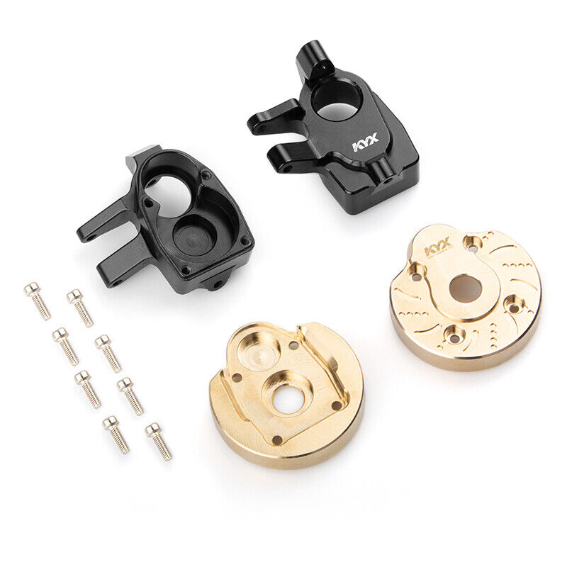 KYX 1/10 RC Crawler Aluminum Steering Knuckle for Axial Wraith