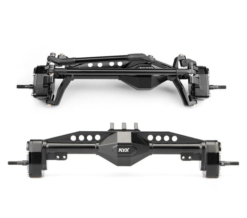 Treal Hobby Axial SCX10 III CNC Aluminum Front Straight Axle (Silver Treal Hobby Axial SCX10 III CNC Aluminum Front Straight Axle (Silver