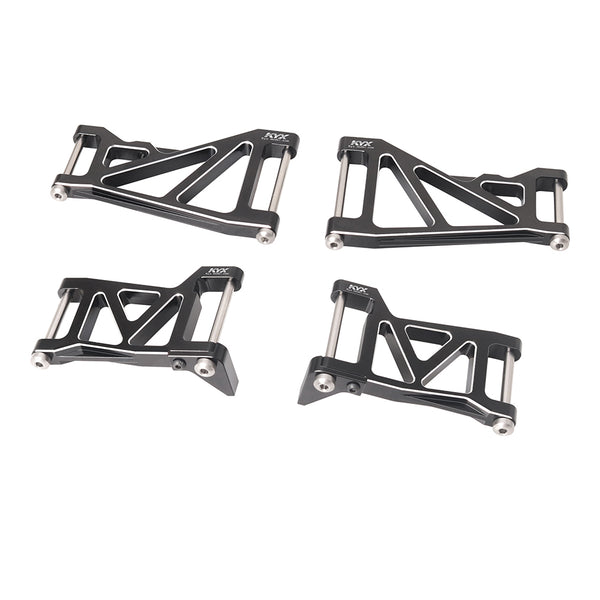 KYX New upgrade Aluminum Rear upper and lower swing arms for Tamiya 1/10 2024 Hotshot II 58737 4WD RC Crawler Modified car Replacement Parts