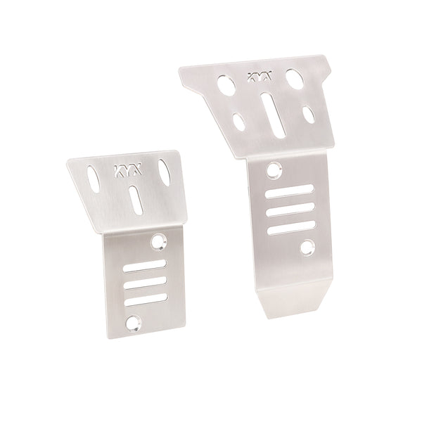 KYX stainless steel Front and rear chassis guards for 1/14 ARRMA Mini MOJAVE