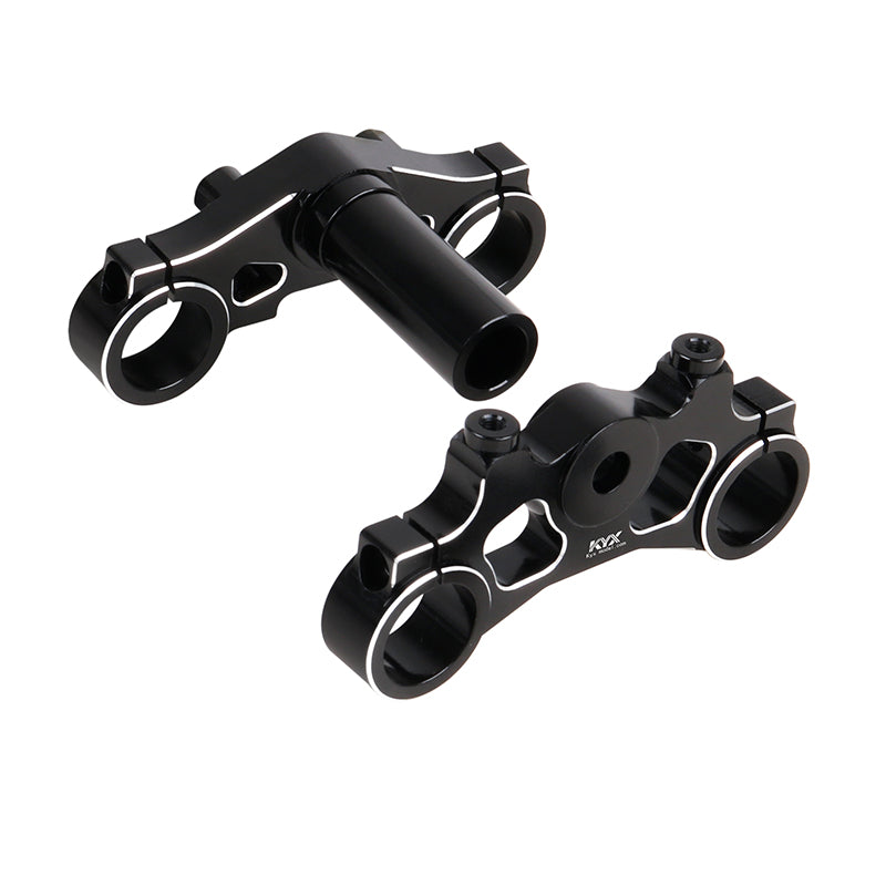 KYX Aluminum Triple Clamp Set Upgrades for 1/4 RC Motorcycle Losi Prom ...