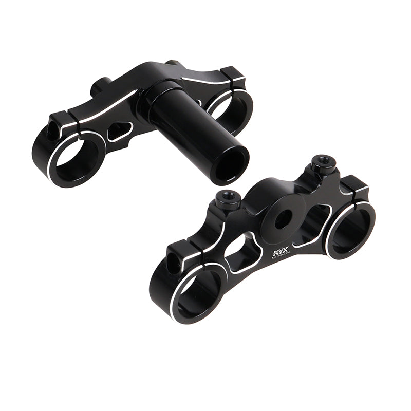 KYX Aluminum Triple Clamp Set Upgrades for 1/4 RC Motorcycle Losi Promoto-MX