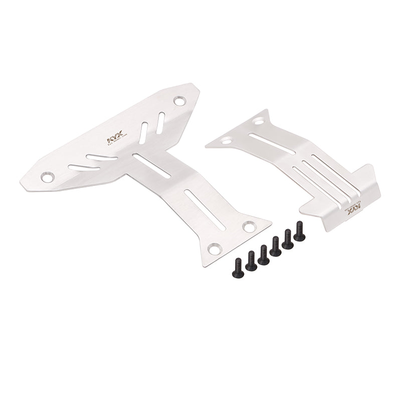 KYX Stainless Steel Front Rear Chassis Guard Upgrades for Tamiya VX02 RS PRO