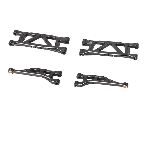 KYX New upgrade Metal alloy Rear upper&lower Suspension Arms for RC Arrma 1/18 Granite Typhon Grom RC car  Replacement Parts