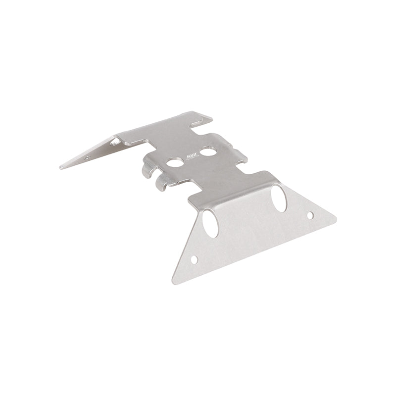 KYX 1/24 Stainless Steel Center Skid Plate Guard for Axial AX24 Silver