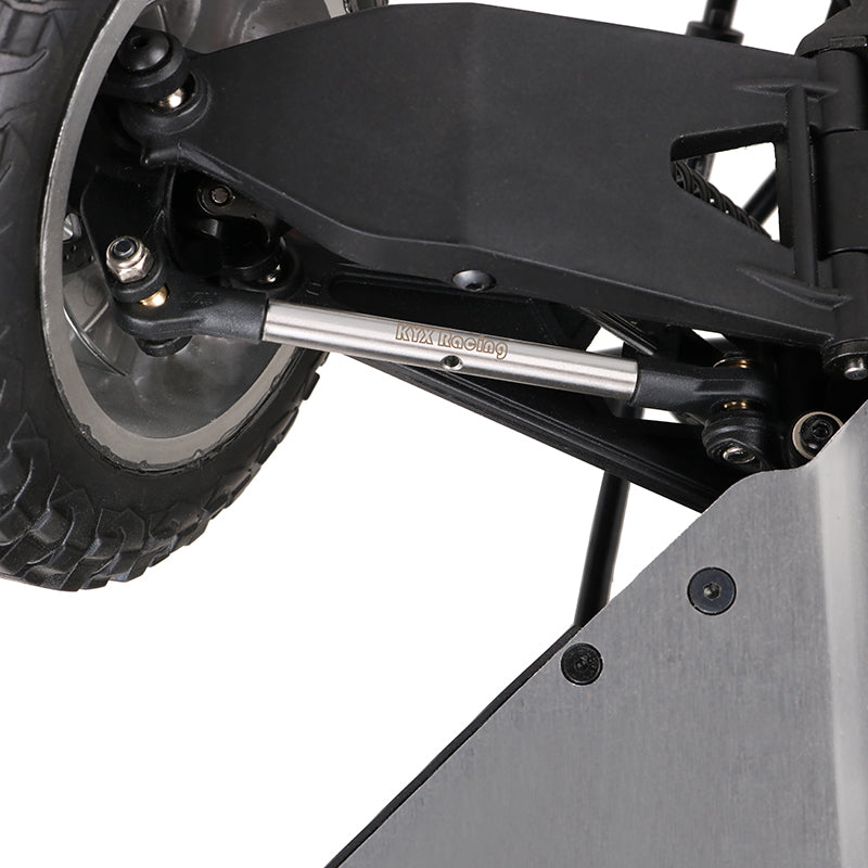 KYX Stainless Steel Steering Upper Drag Link for Losi 1/10 Ford F100 Baja Rey