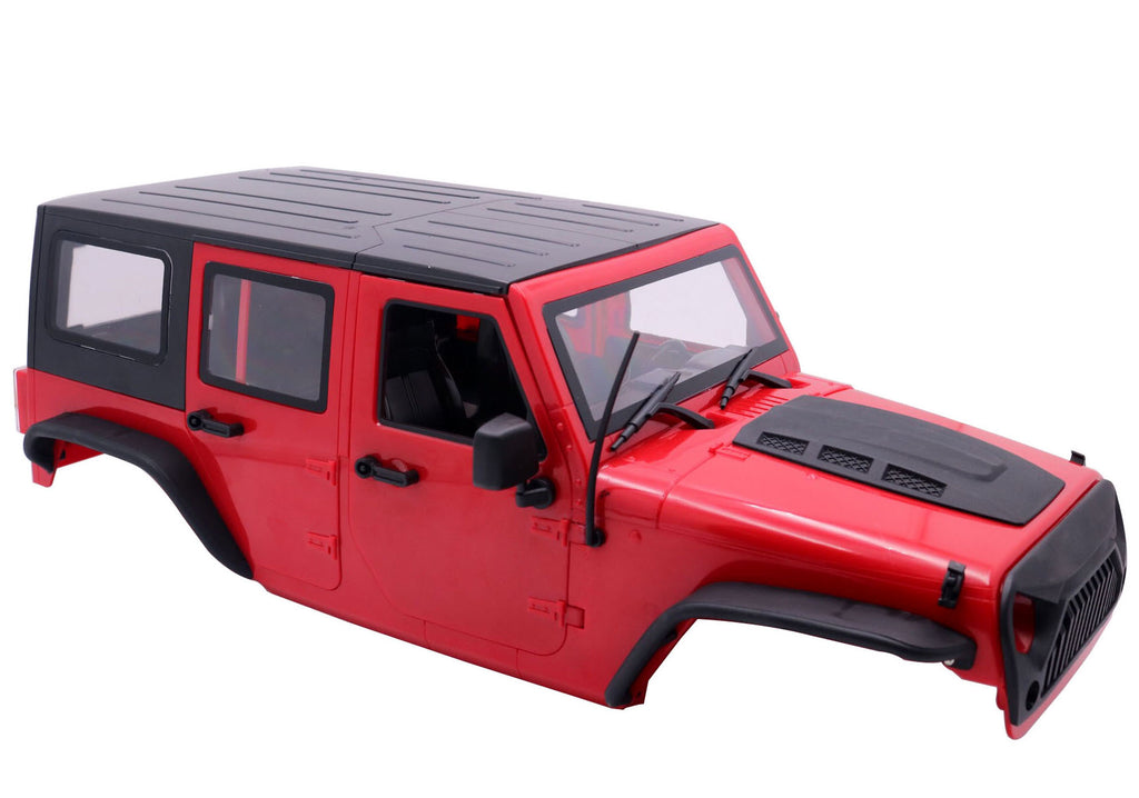 KYX 313mm Wheelbase ABS Body Jeep Hard Body for SCX10 II