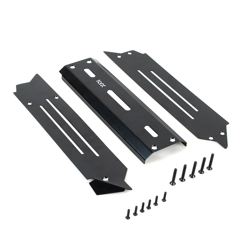 KYX Stainless Steel Guard Chassis Armor for Traxxas 1/10 Wide maxx