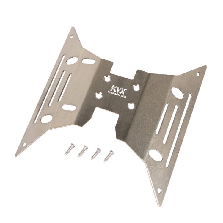 KYX 1/18 Axial UTB18 Capra Stainless Steel Center Skid Plate Guard
