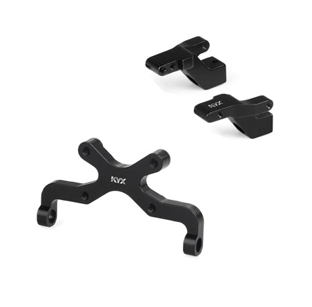 KYX Axial SCX24 JLU Aluminum Rear Body Mount Body Brace Bracket Rear Bumper Mount