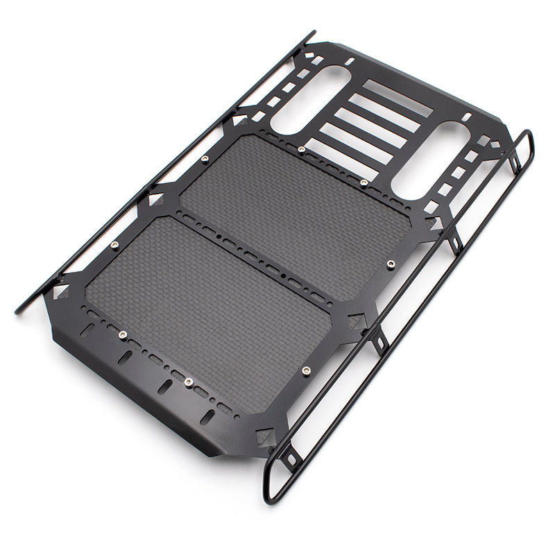 KYX Metal w/ Carbon Fiber Luggage Tray Roof Rack for TRX-4 Mercedes-Benz G500
