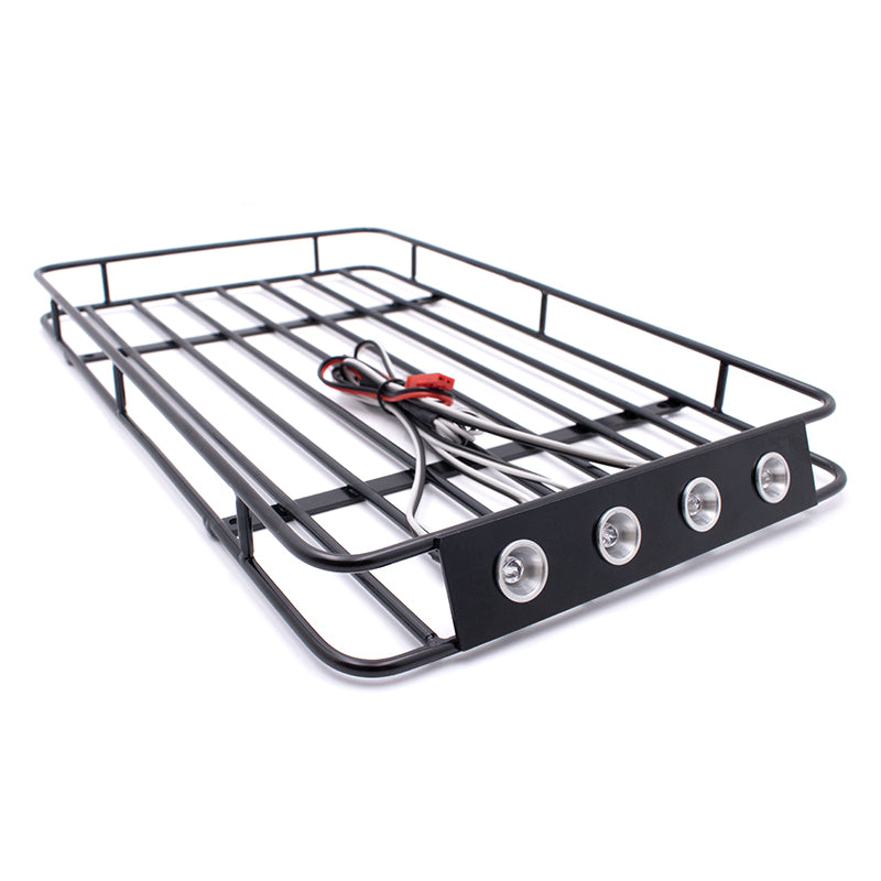 KYX Metal Roll Cage Luggage Tray Roof Rack SCX10 II TRX-4 Redcat Gen8 Scout II