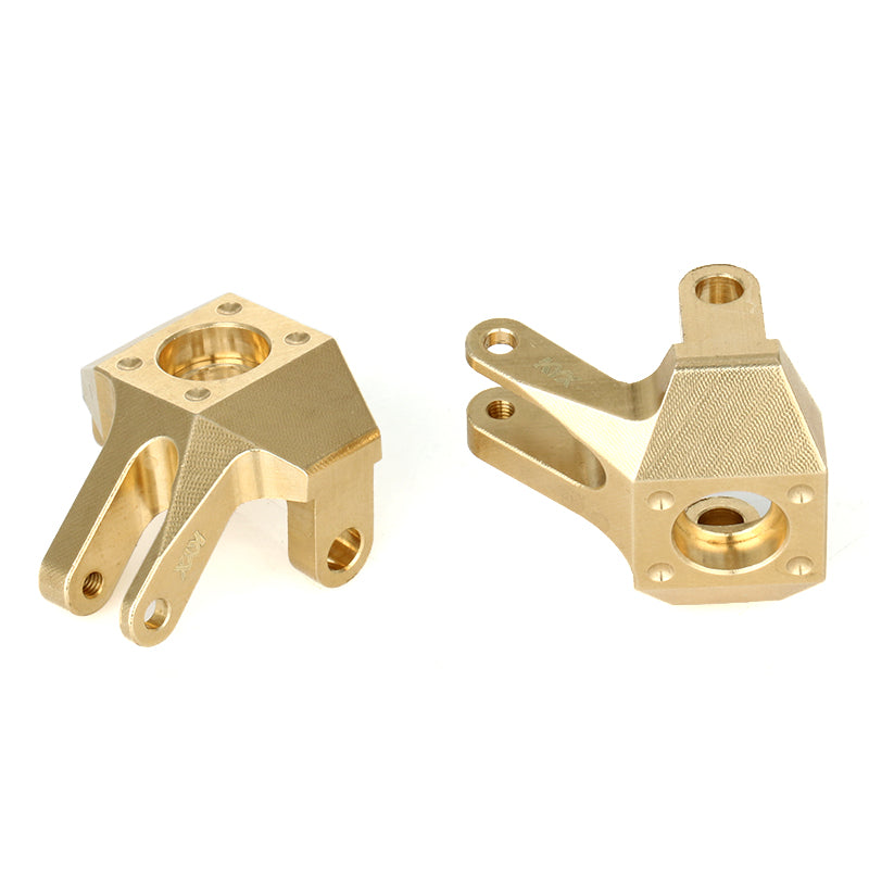 KYX 1.9 Inch Front Axle Weight Brass Steering Knuckle for SCX10 II 41g/pcs
