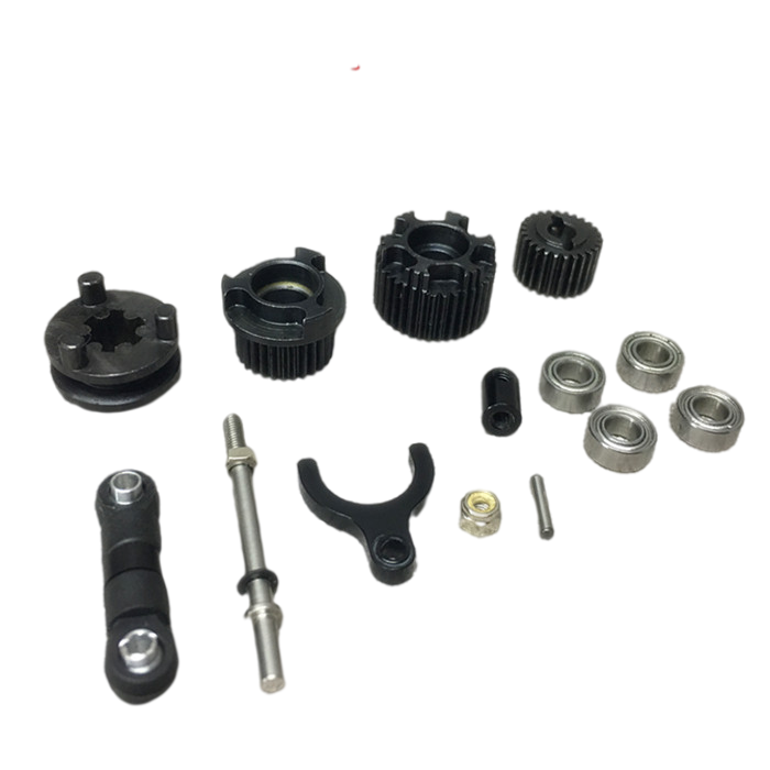 RC Ersatzachsen Upgrade KYX Metall-Diamant-Achsen Set Für Axial SCX10 II 90046/90047 – Schwarz, 1:10, RC Crawler Upgrade Achsen Set Für Axial 90046 90047