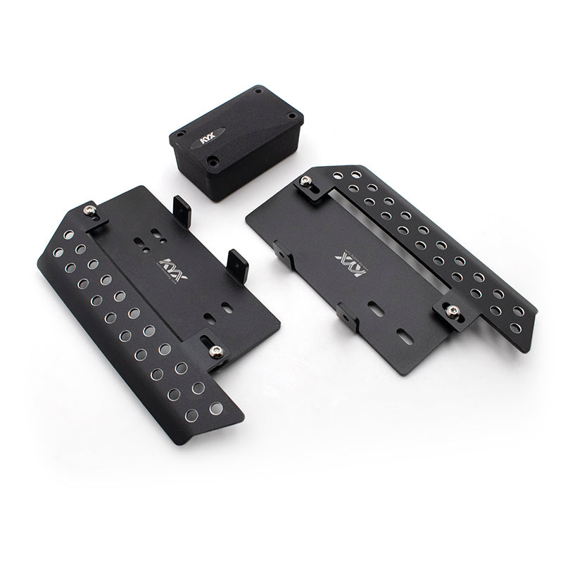 KYX Short Wheelbase 270mm Modified Axial SCX10 II Side Step Rock Slide ...