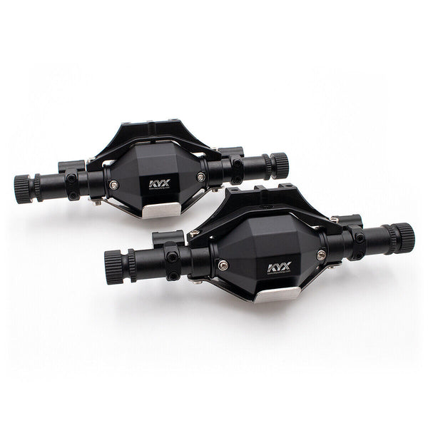 KYX Diamond Axle Housing for Axial SCX10 II AX9046 AX90047 Black