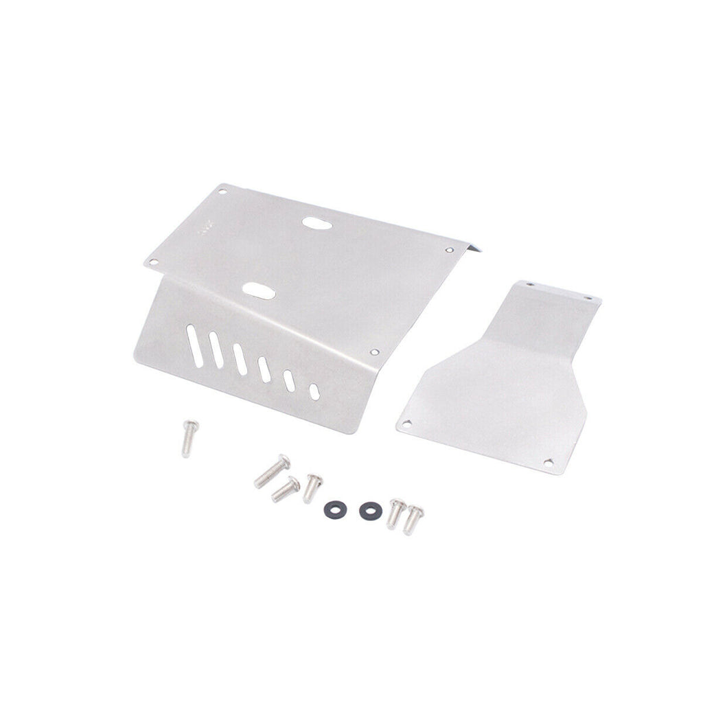 KYX 1/10 CNC Stainless Steel Skid Plate Guard for Tamiya CC01