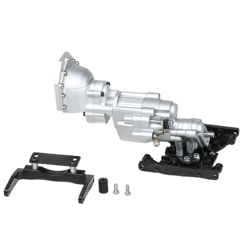 GPM Aluminium-Hinterachsbügel Für Axial SCX10 II – Verstellbar, Grau-silber, Für AX90046/AX90047