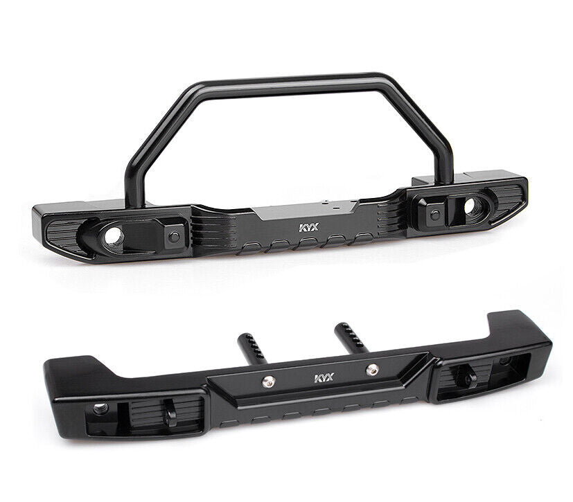INTEGY CNC Aluminum Front Bumper For Hyper 8.5 RC Model - Silver Anodized, Precision Machined Upgrade Part - View #14