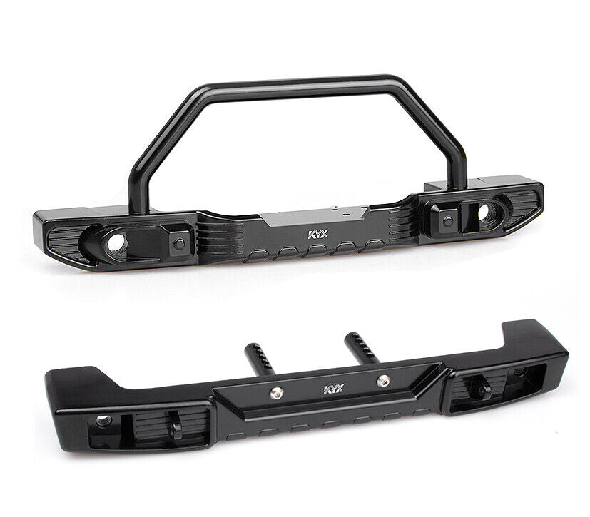 KYX Axial SCX10 III CNC Machined Aluminum Front and Rear Rear Bumper set