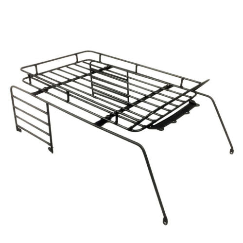 KYX Metal Roll Cage 1:10 Roof Luggage Tray Rack for SCX10 II